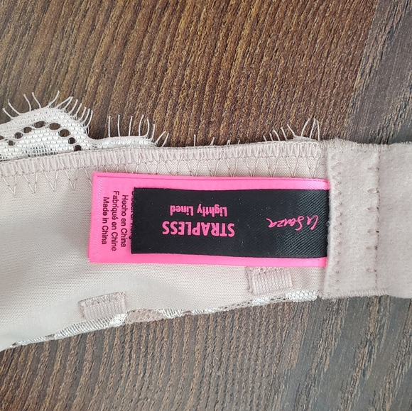 La Senza Strapless Bra Lightly Lined 34B - Picture 6 of 6